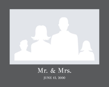 Picture of Acrylic Print Wedding 2 - 8x10