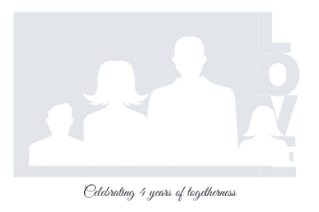 Picture of Acrylic Anniversary 4 - 24x36