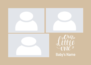 Picture of Acrylic Print Baby 25 - 5x7