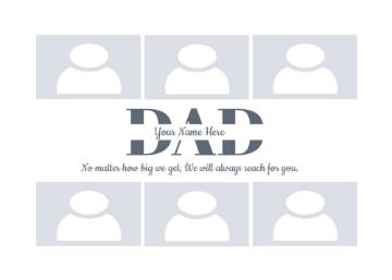 Picture of Acrylic Print Family 26 - 5x7