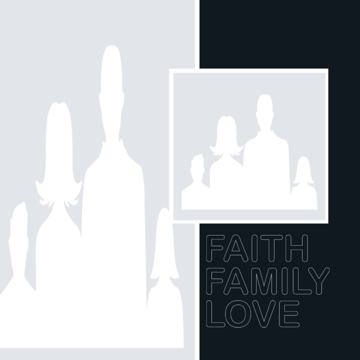 Picture of Acrylic Print Family 3 - 8x8