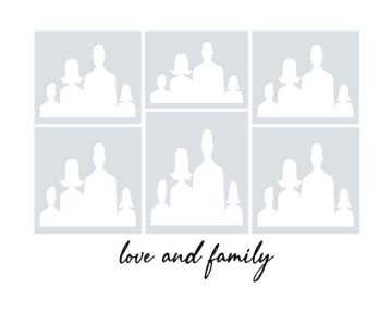 Picture of Acrylic Print Family 19 - 8x10