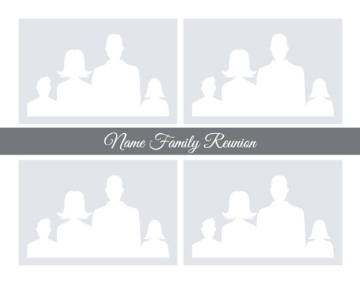 Picture of Acrylic Print Family 32 - 11x14