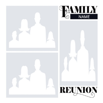 Picture of Acrylic Print Family 33 - 16x16