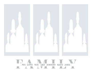 Picture of Acrylic Print Family 11 - 16x20