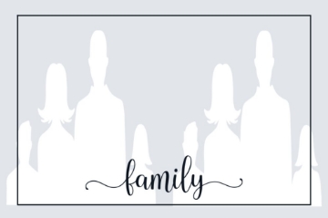 Picture of Acrylic Print Family 13 - 24x36