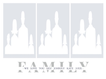 Picture of Acrylic Print Family 11 - 30x40