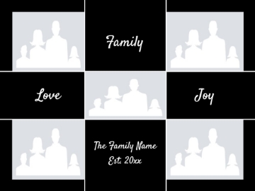 Picture of Acrylic Print Family 14 - 30x40