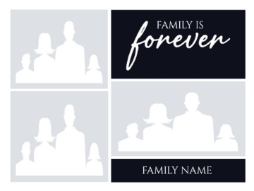 Picture of Acrylic Print Family 16 - 30x40