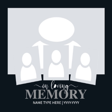Picture of Acrylic Print In Memory 11 - 16x16