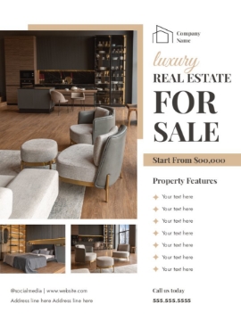 Picture of Real Estate Poster 16 - 24 x 18