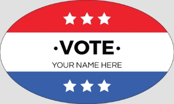 Picture of Political Stickers 6 - Sticker Sheet (3 x 5)