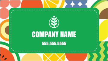 Picture of Food & Beverage Sticker 4 - Sticker Sheet (2 x 3.5)