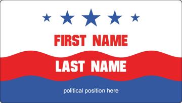 Picture of Political Stickers 1 - Sticker Sheet (2 x 3.5)