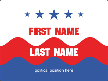 Picture of Political Stickers 1 - Sticker Sheet (3 x 4)