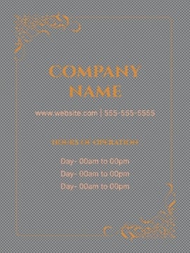 Picture of Clear Decal Best Seller 8 - 24" x 18"