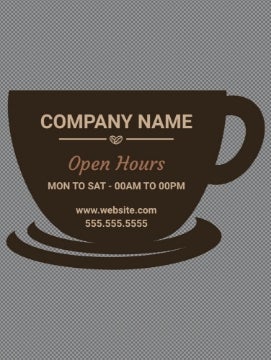 Picture of Clear Decal Best Seller 17 - 24" x 18"