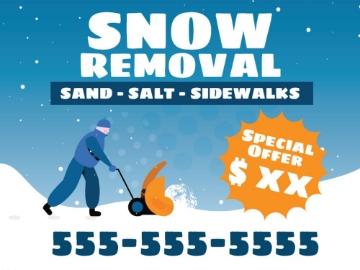 Picture of Winter Seasonal Signs 6
