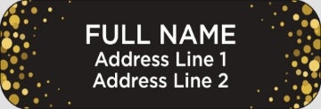 Picture of Graduation Return Address Label 3