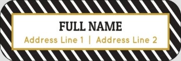 Picture of Graduation Return Address Label 9