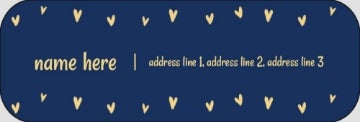 Picture of Baby Shower Return Address Label 1