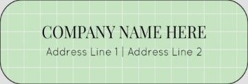 Picture of Business Return Address Label 8