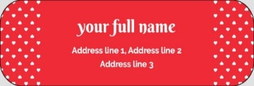 Picture of Personal Return Address Label 3