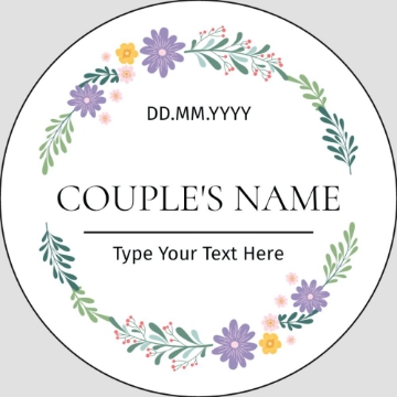 Picture of Event Stickers 8 - Circle 2" x 2"
