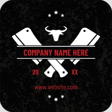 Picture of Food & Beverage Sticker 3 - Rounded Square 2" x 2"