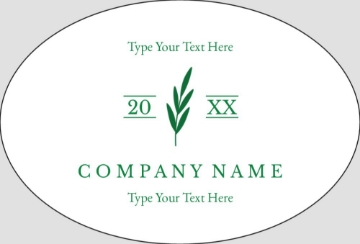 Picture of Beauty Stickers 1 - Oval 2" x 3"