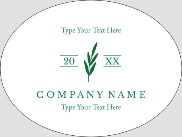 Picture of Retail Sticker 1 - Oval 3" x 4"