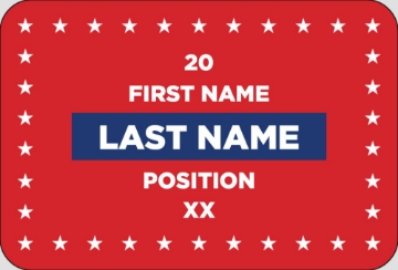 Picture of Political Stickers 4 - Rounded Rectangle 2" x 3"