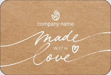 Picture of Retail Sticker 6 - Rounded Rectangle 2" x 3"