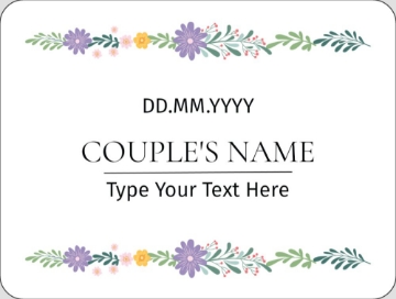 Picture of Event Stickers 8 - Rounded Rectangle 3" x 4"