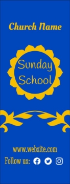 Picture of Sunday School 6 - 60" x 23"