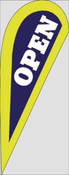 Picture of Best Seller 9 - 10ft Teardrop Flag