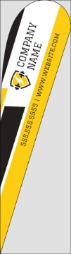 Picture of Best Seller 5 - 15ft Teardrop Flag