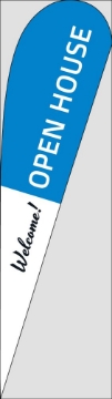 Picture of Real Estate 13 - 15ft Teardrop Flag