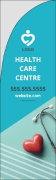 Picture of Business_Health Services_02 - 10ft Straight Flag