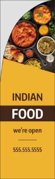 Picture of Mediterranean/Asian Food_05 - 10ft Straight Flag