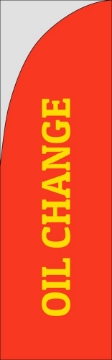 Picture of Oil Change - 10ft Straight Flag