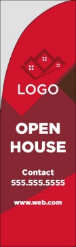 Picture of Real Estate 01 - 10ft Straight Flag