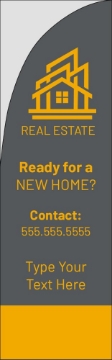 Picture of Real Estate-NewHome-05 - 10ft Straight Flag
