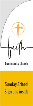 Picture of Religious #1 - 10ft Straight Flag
