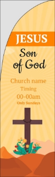 Picture of Religious 14 - 10ft Straight Flag