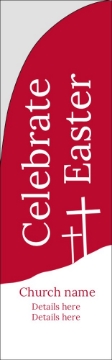 Picture of Religious 20 - 10ft Straight Flag