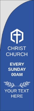 Picture of Religious 4 - 10ft Straight Flag