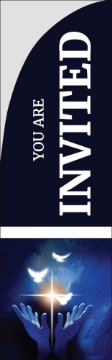 Picture of Religious_14 - 10ft Straight Flag