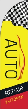 Picture of Business_repair service_01 - 13ft Straight Flag