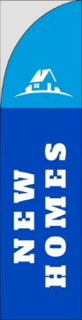 Picture of Home Builders / Remodeling 1 - 13ft Straight Flag